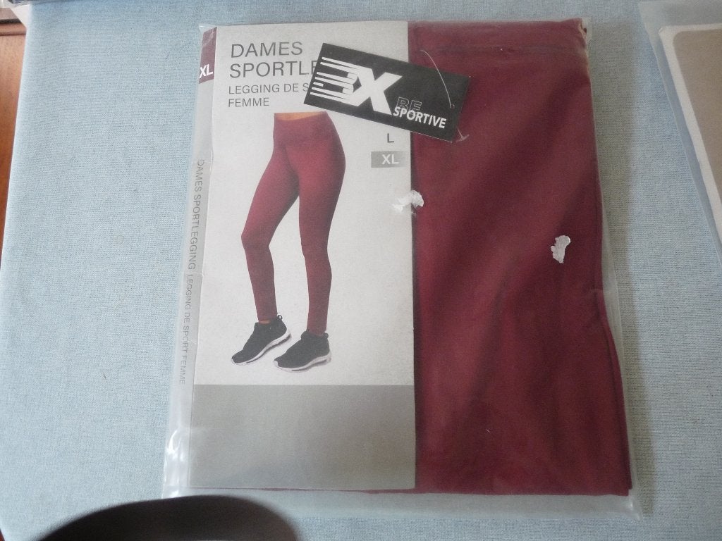 roestbruin Sportlegging Yoga legging Hardloopbroek Fitness -, Bruin, Nieuw, Maat 46/48 (XL) of groter, Overige typen