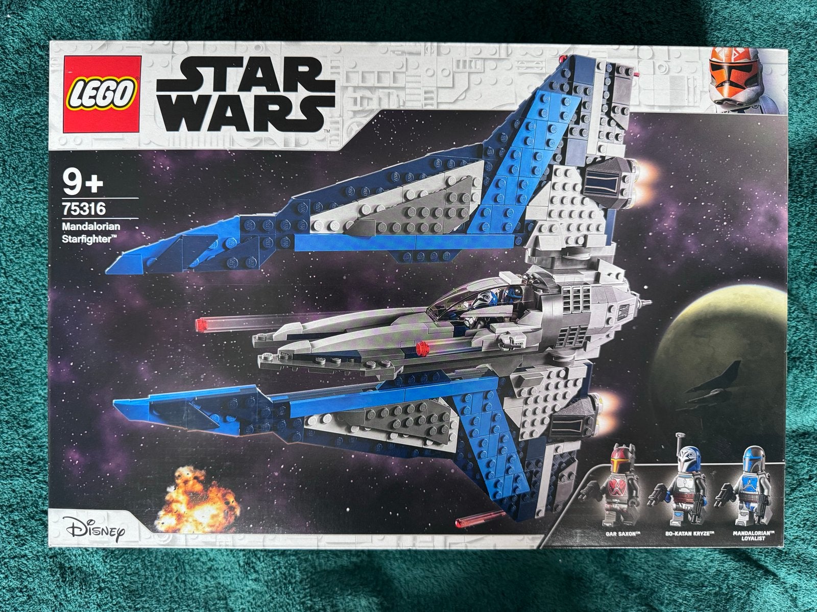 LEGO Star Wars 75316 Mandalorian Starfighter Nieuw, Kinderen en Baby's, Inclusief minifiguren, Star Wars, Lego, Nieuw
