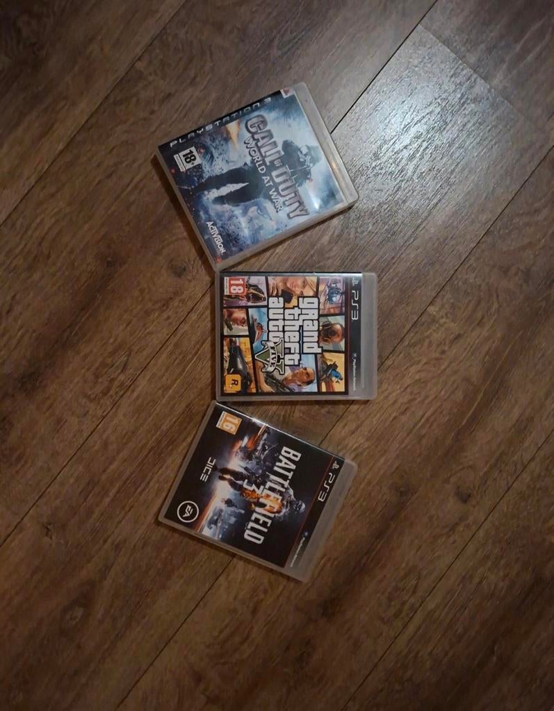 PS3 spellen: GTA 5, Battlefield, Call of Duty, Spelcomputers en Games, 1 speler, Ophalen of Verzenden, Shooter, Vanaf 18 jaar