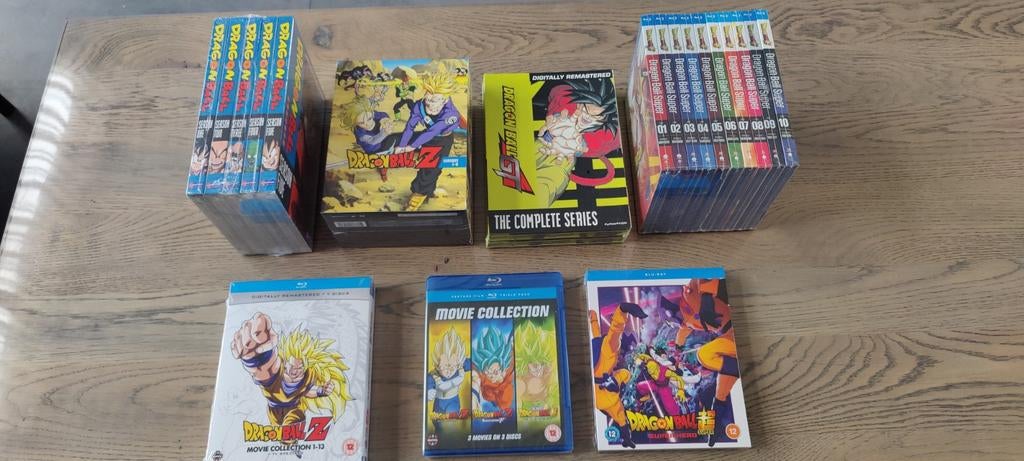 Dragonball Blu-Ray Collectie - Nieuw en Sealed - 7 boxsets !, Cd's en Dvd's, Blu-ray, Nieuw in verpakking, Avontuur, Boxset, Ophalen of Verzenden