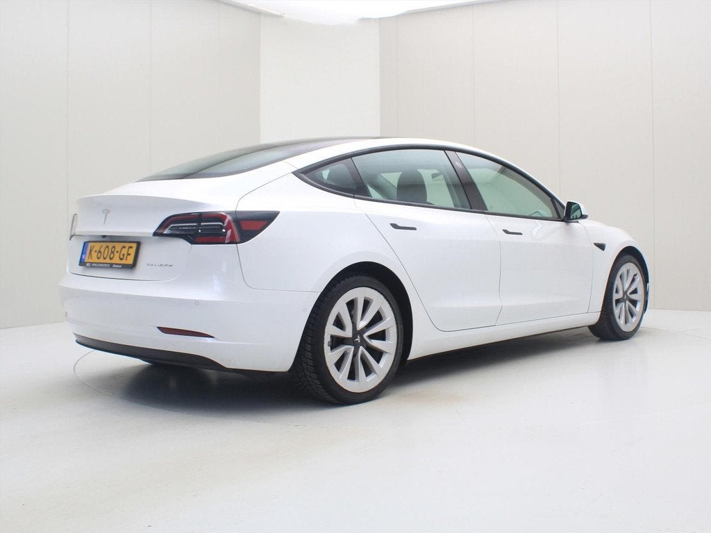 Tesla Model 3 Long-Range AWD 351pk 75 kWh FACELIFT 87% SoH [, Auto's, Tesla, Automaat, Gebruikt, Wit, Origineel Nederlands