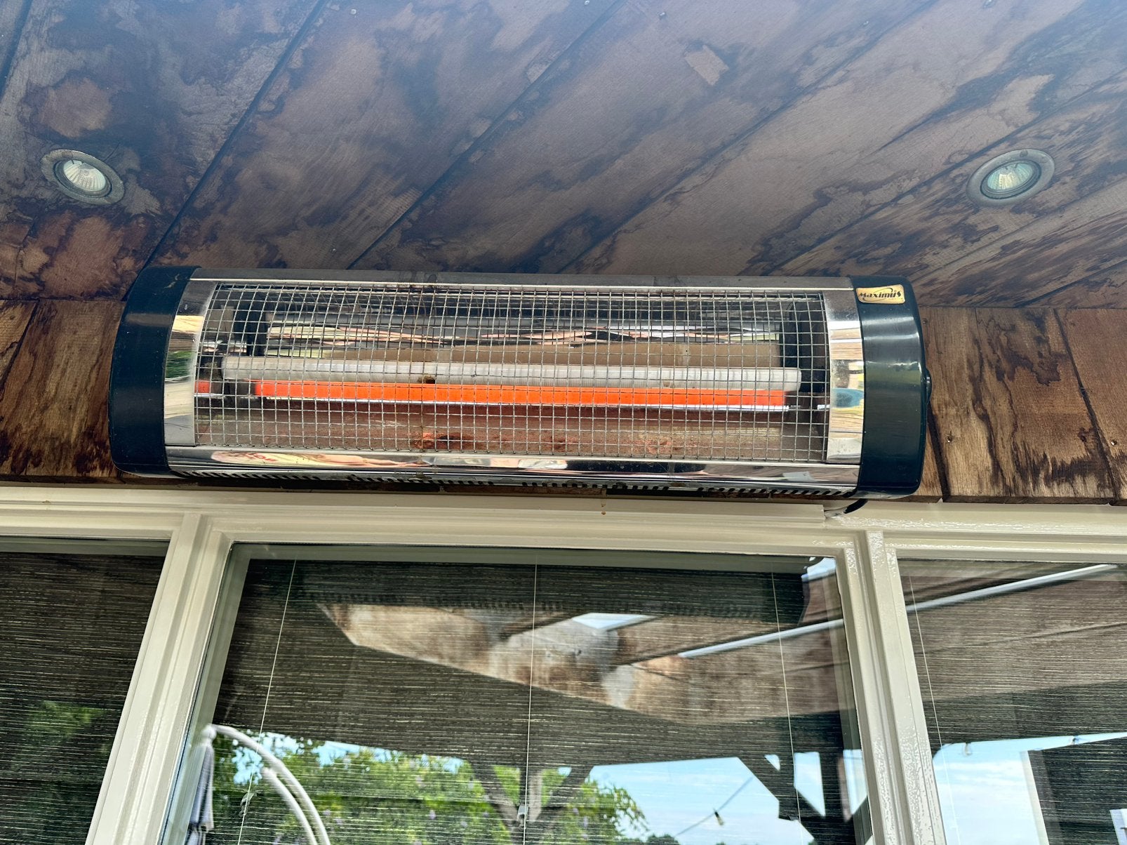 Terrasverwarmer voor buiten - Elektrisch, Ophalen, Gebruikt, Elektrisch, Wand