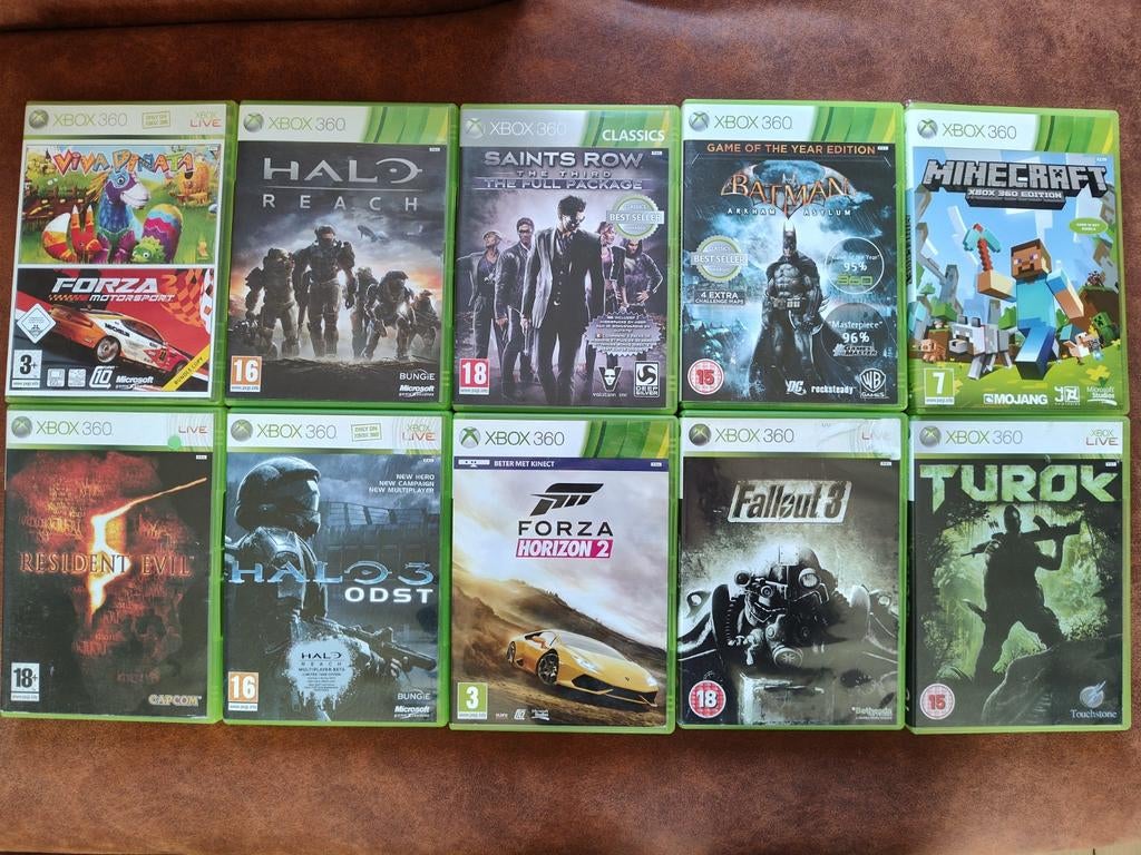 Xbox 360 spellen, oa Forza Horizon 2, Minecraft en meer, Spelcomputers en Games, Vanaf 18 jaar, 1 speler, Racen en Vliegen, Ophalen of Verzenden