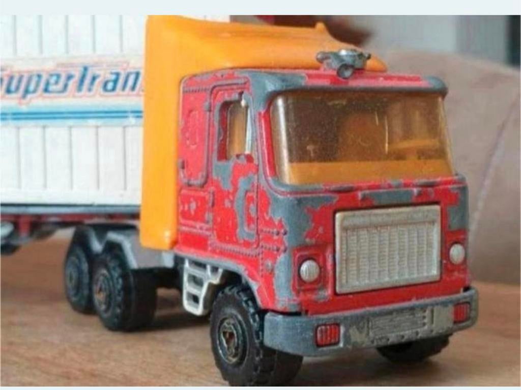 Majorette Super Trans Artic Truck – Serie 3000-3062, Ophalen of Verzenden, Gebruikt, Bus of Vrachtwagen, Majorette