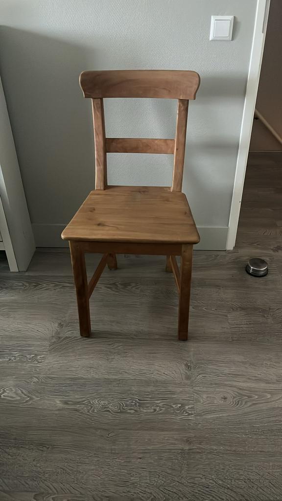 Houten stoel, Ophalen of Verzenden, Zo goed als nieuw, Stoel(en)