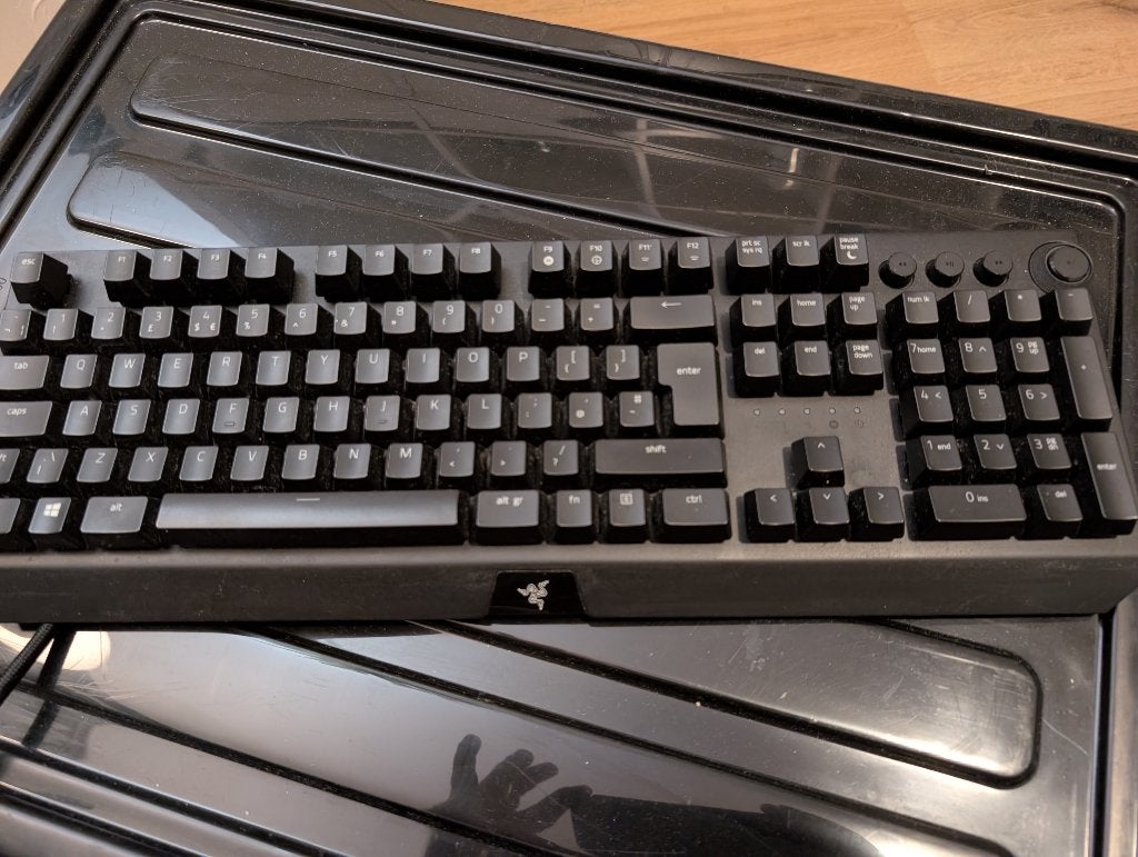 mechanical keyboard blackwidow elite, Computers en Software, Toetsenborden, Ophalen, Zo goed als nieuw, Razer BlackWidow, Qwerty