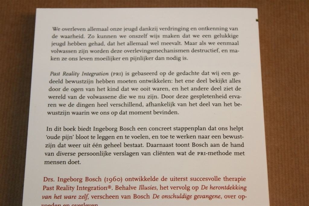 De Herontdekking van het Ware Zelf — PRI Methode, Bosch, Ophalen of Verzenden, Zo goed als nieuw, Overige onderwerpen, Achtergrond en Informatie