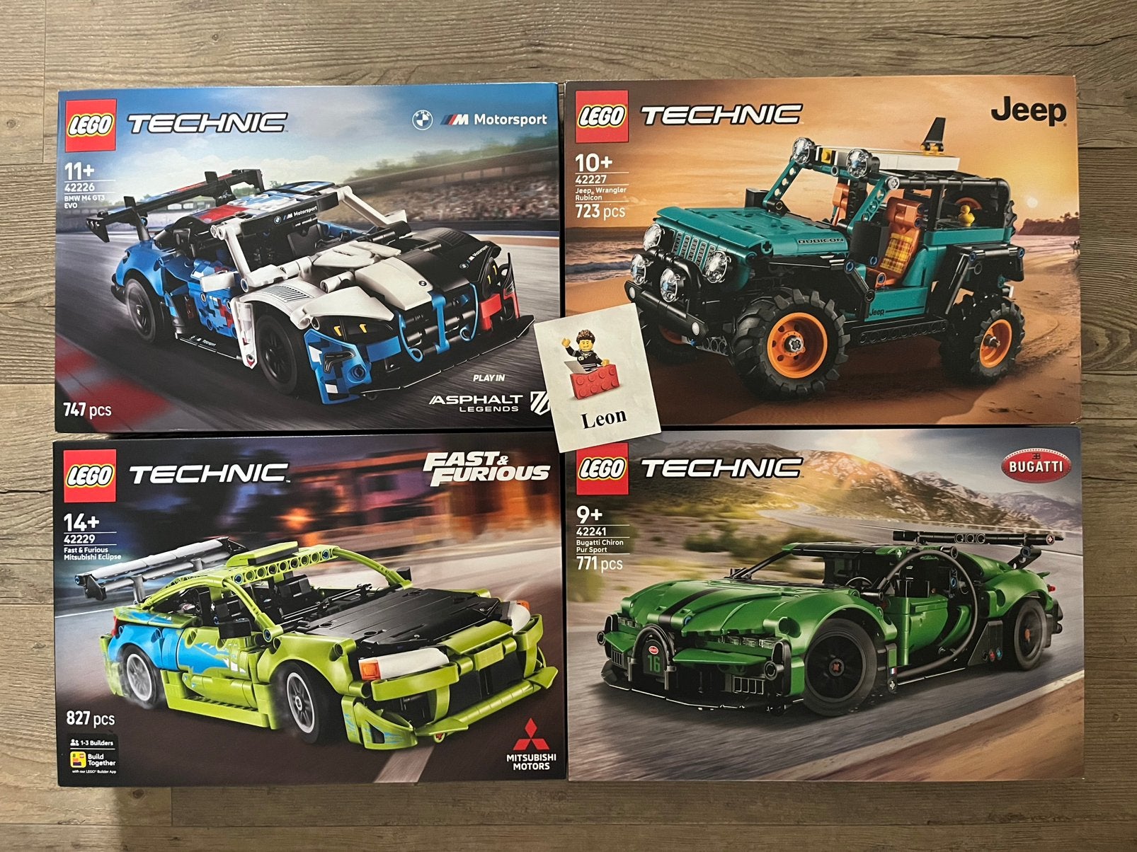 Lego Technic 42226, 42227, 42229 & 42241 Nieuw in doos, Ongeopend/sealed, Lego, Nieuw, Ophalen of Verzenden