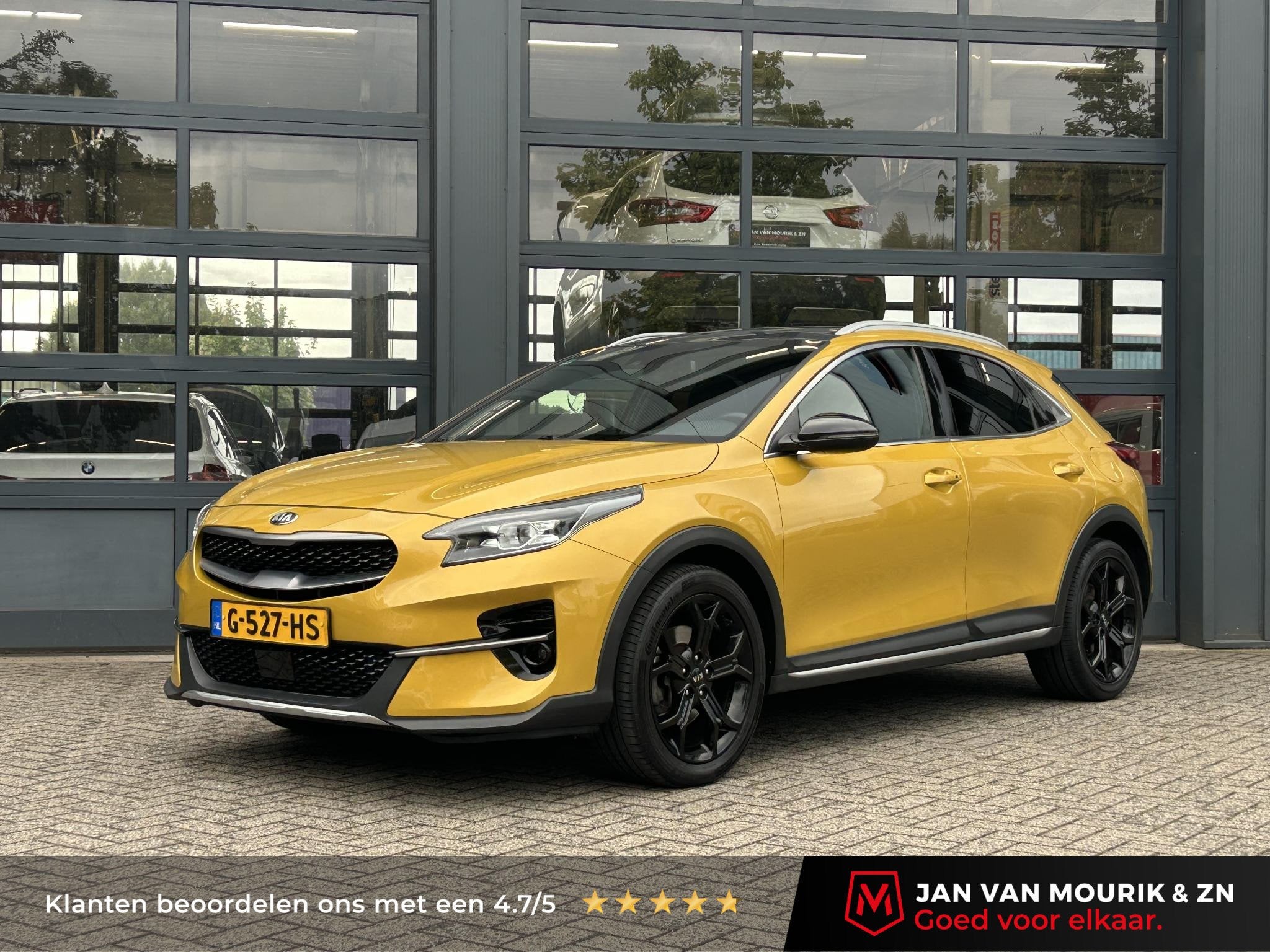 Kia XCeed 1.4 T-GDi DynamicPlusLine | Panoramadak | Navi | C, Auto's, Voorwielaandrijving, XCeed, 4 cilinders, Leder en Stof