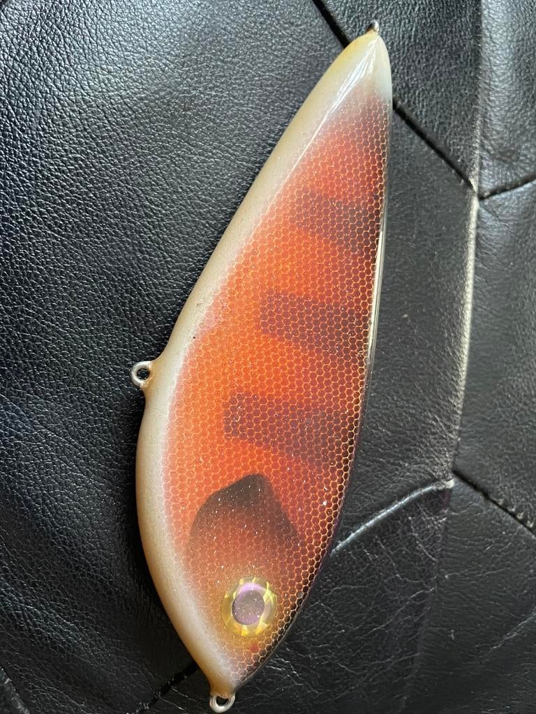 Jerkbait Joost stegeman Allwood snoekbaars kleur, Ophalen of Verzenden, Nieuw, Overige typen