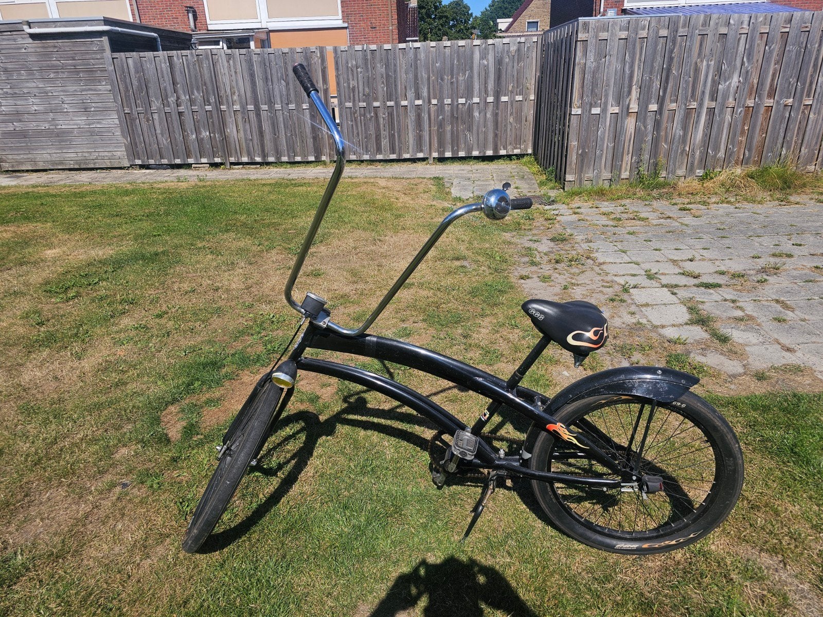 Unieke Chopper Fiets met Snelheidsmeter, Fietsen en Brommers, Ophalen, Gebruikt, Overige merken