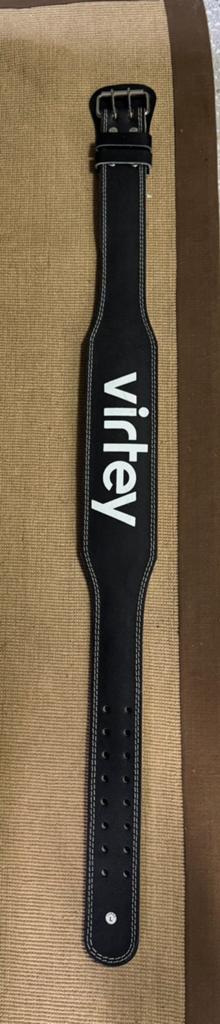 Virtey & Gold's Gym Halterriemen - Krachtsport Accessoires, Ophalen of Verzenden, Nieuw, Rug, Halterriem