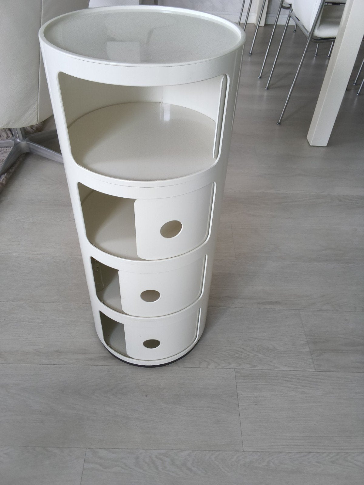 Kartell Componibili Classic Opbergunit - Wit Kunststof, Huis en Inrichting, Kasten | Overige, Ophalen