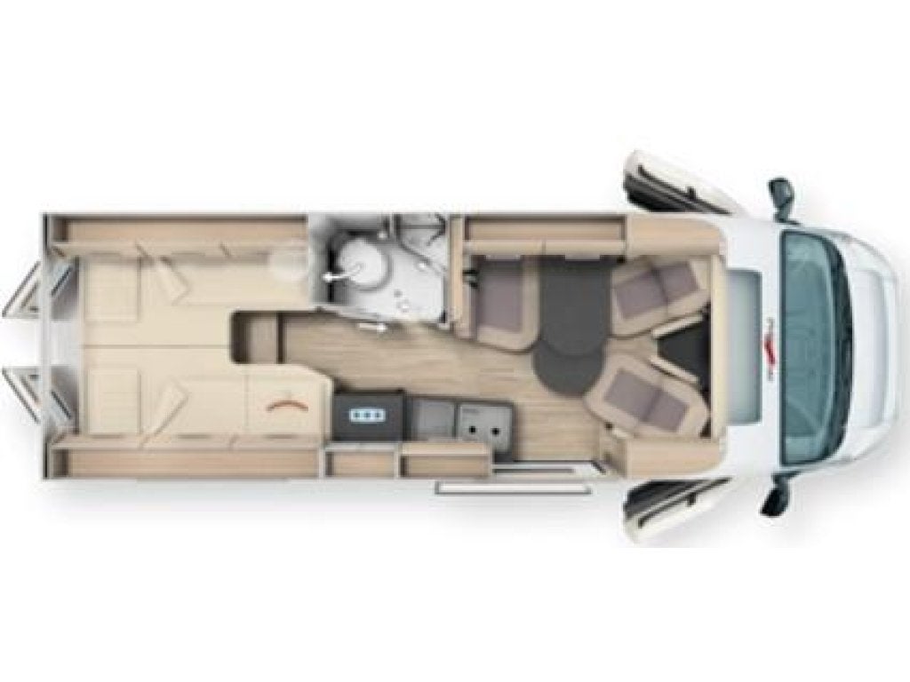 Malibu Diversity 640 LE K Lengtebedden, Automaat, Caravans en Kamperen, Campers, Automaat, Buscamper of Camperbus, Malibu, Fiat