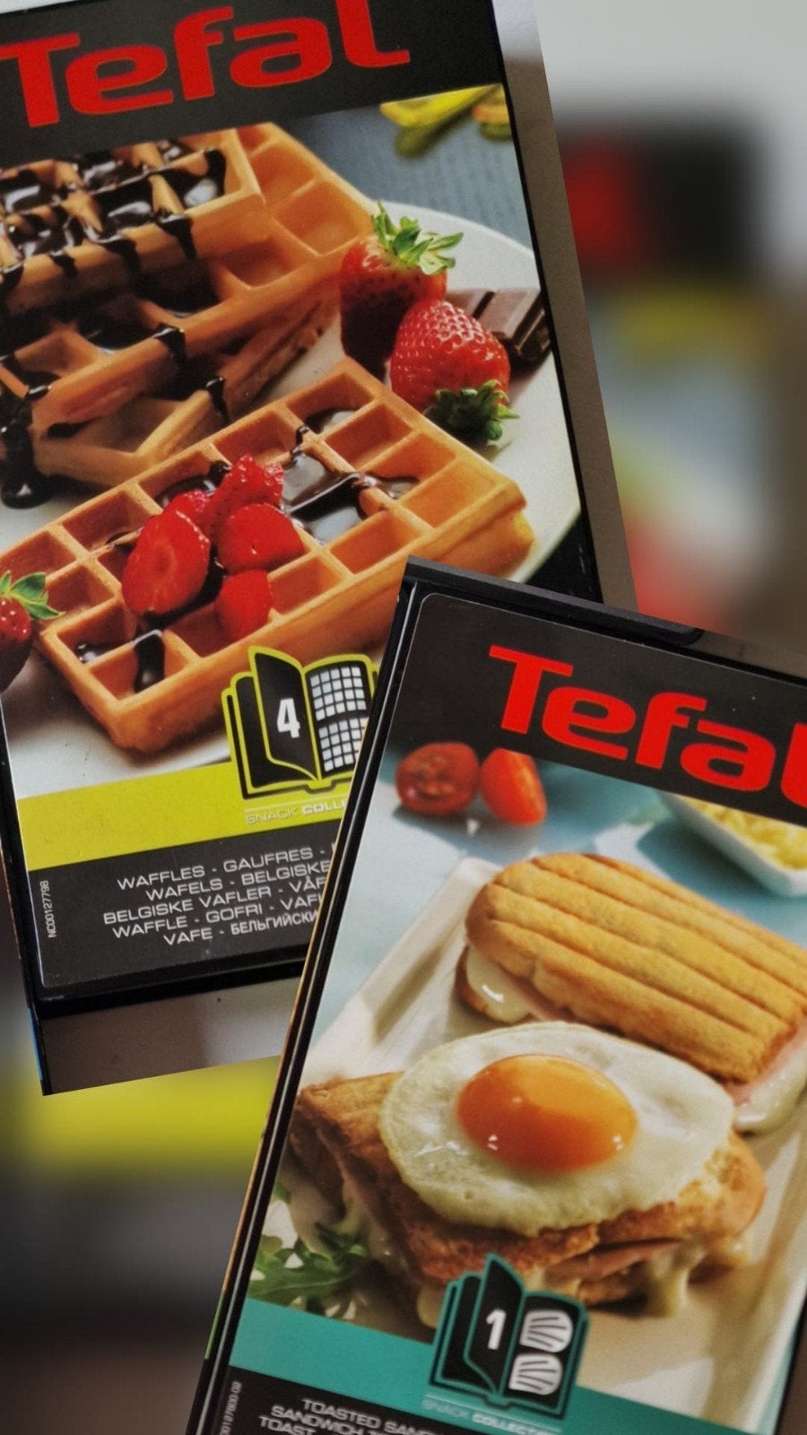 tefal snackcollectie wafel ei nieuw, Witgoed en Apparatuur, Ophalen of Verzenden, Nieuw