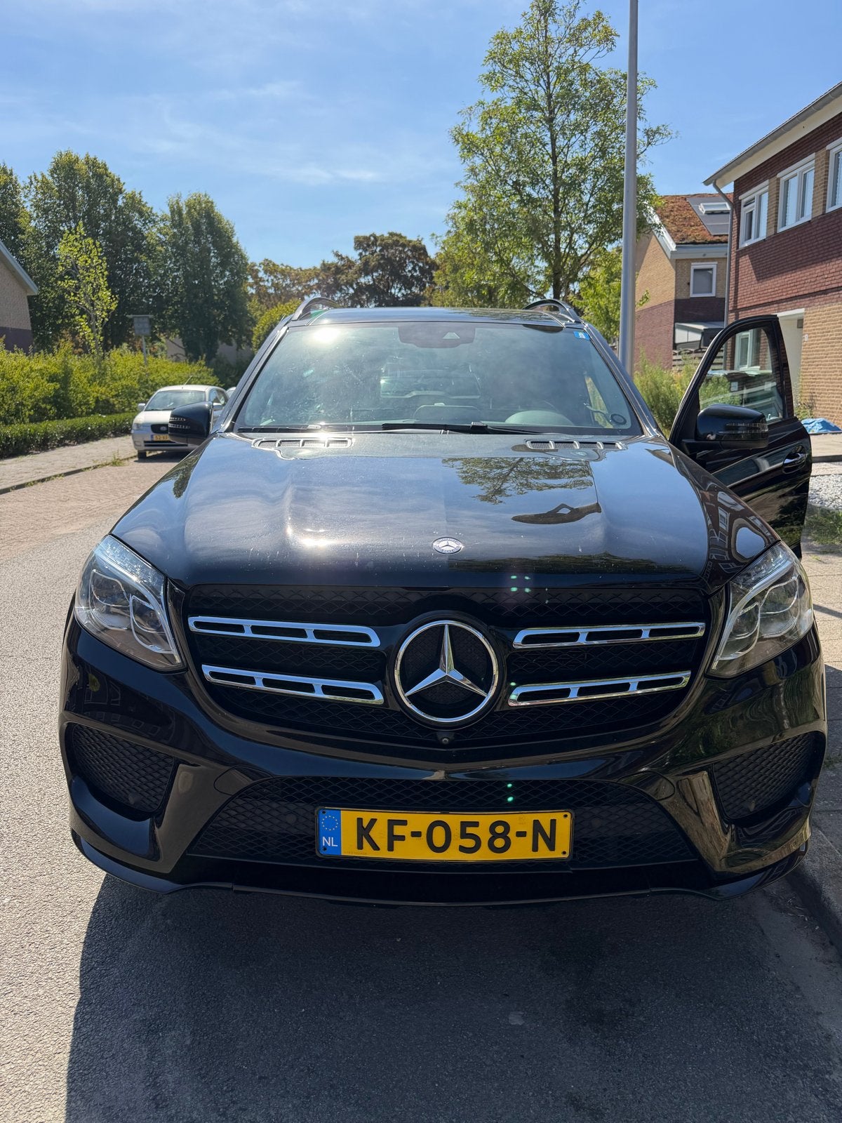 Mercedes GLS 400 AMG 9G-Tronic 2016 7 persoon BTW auto, Auto's, Euro 6, 7 stoelen, Bruin, Vierwielaandrijving