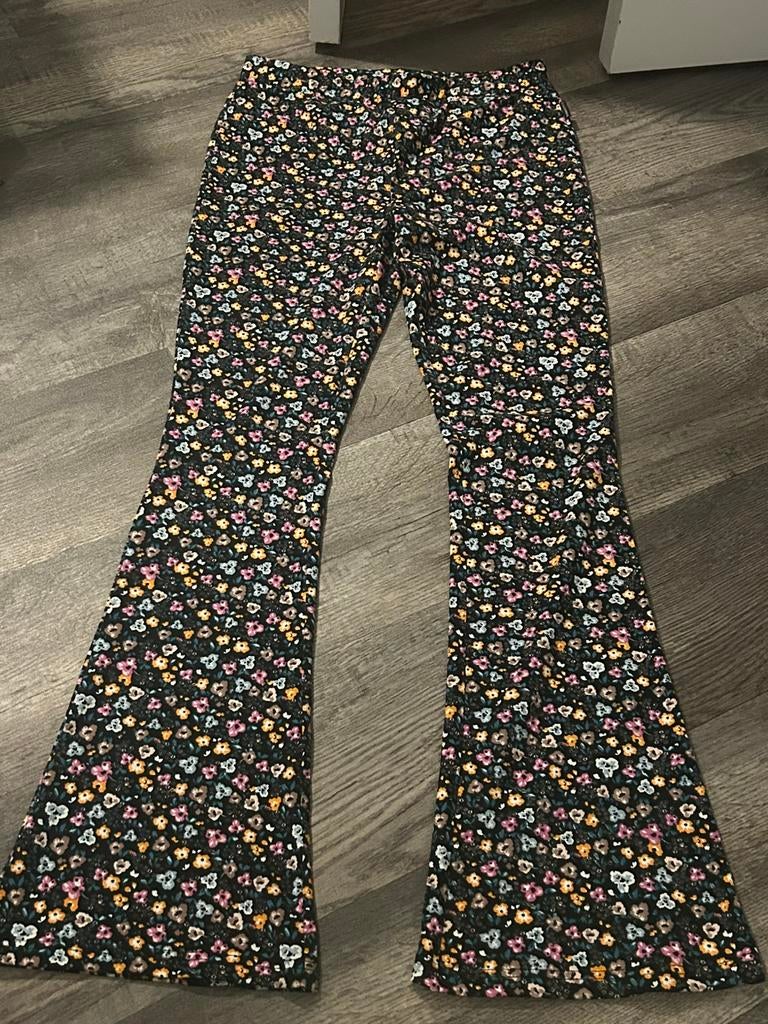 Colourful Rebel flared pants bloemetje, maat XL, Overige kleuren, Maat 46/48 (XL) of groter, Nieuw, Ophalen of Verzenden
