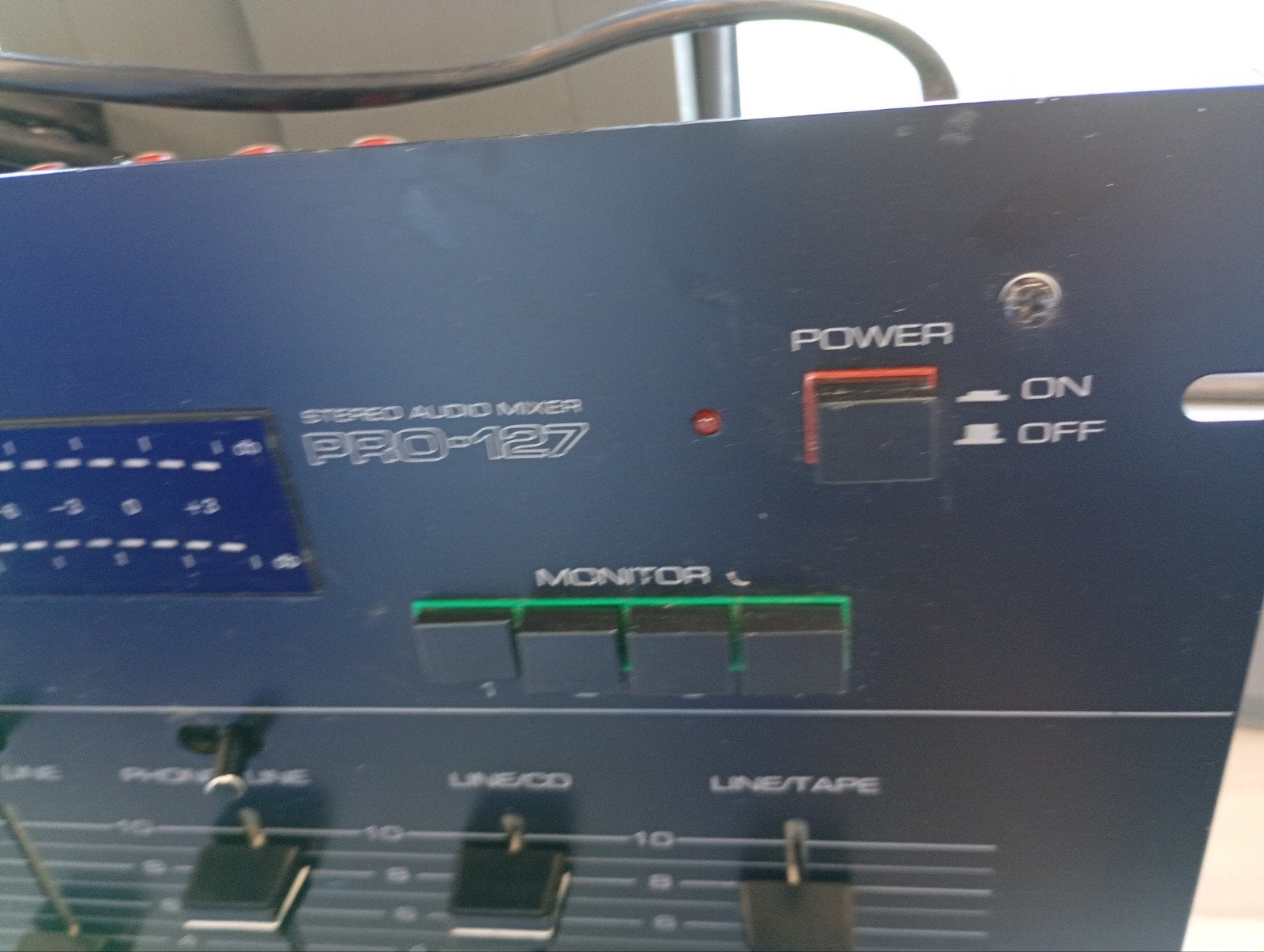 Alecto Stereo Audio Mixer Pro-127 Mengpaneel, Muziek en Instrumenten, Ophalen of Verzenden, Gebruikt, Minder dan 5 kanalen, Microfooningang
