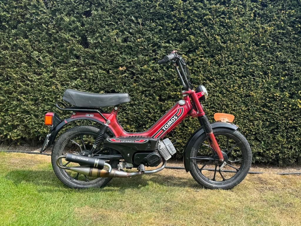 Tomos a35 - 65cc - Blauw Kenteken, Fietsen en Brommers, Brommers | Tomos, Zo goed als nieuw, Standard, Ophalen
