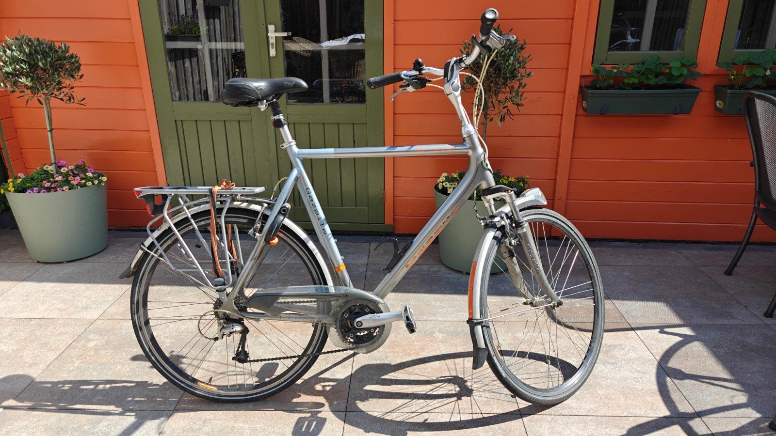 Gazelle Allure racefiets - 24 versnellingen, Ophalen, 28 inch, Gebruikt, Vering