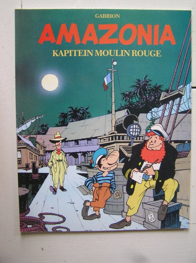 Amazonia. Kapitein Moulin Rouge., Boeken, Eén stripboek, Ophalen of Verzenden, Zo goed als nieuw