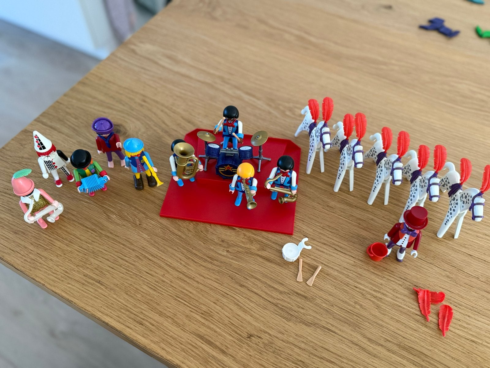 Playmobil Circus Band, Clowns en Paarden - Complete Set