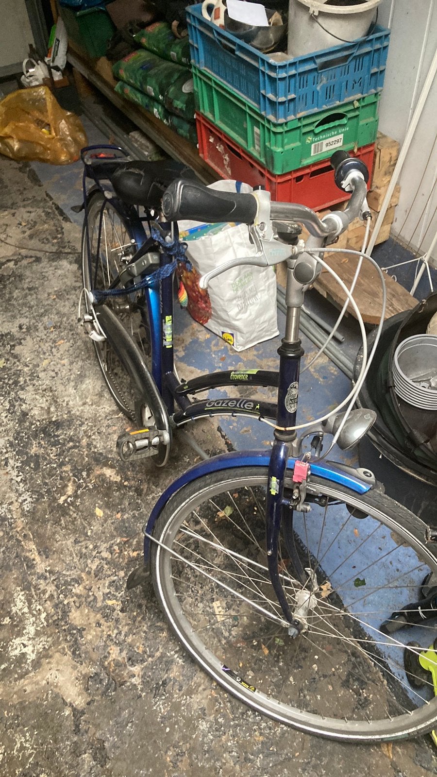 Damesfiets gazelle, Ophalen, Zo goed als nieuw