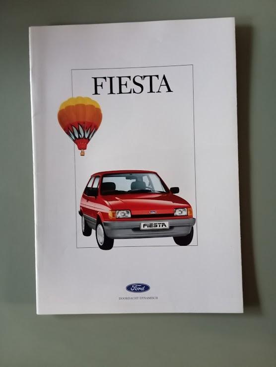 Ford Fiesta o.a. XR 2 [ 7 / 1988 ] 28 pag., Verzenden, Zo goed als nieuw, Ford