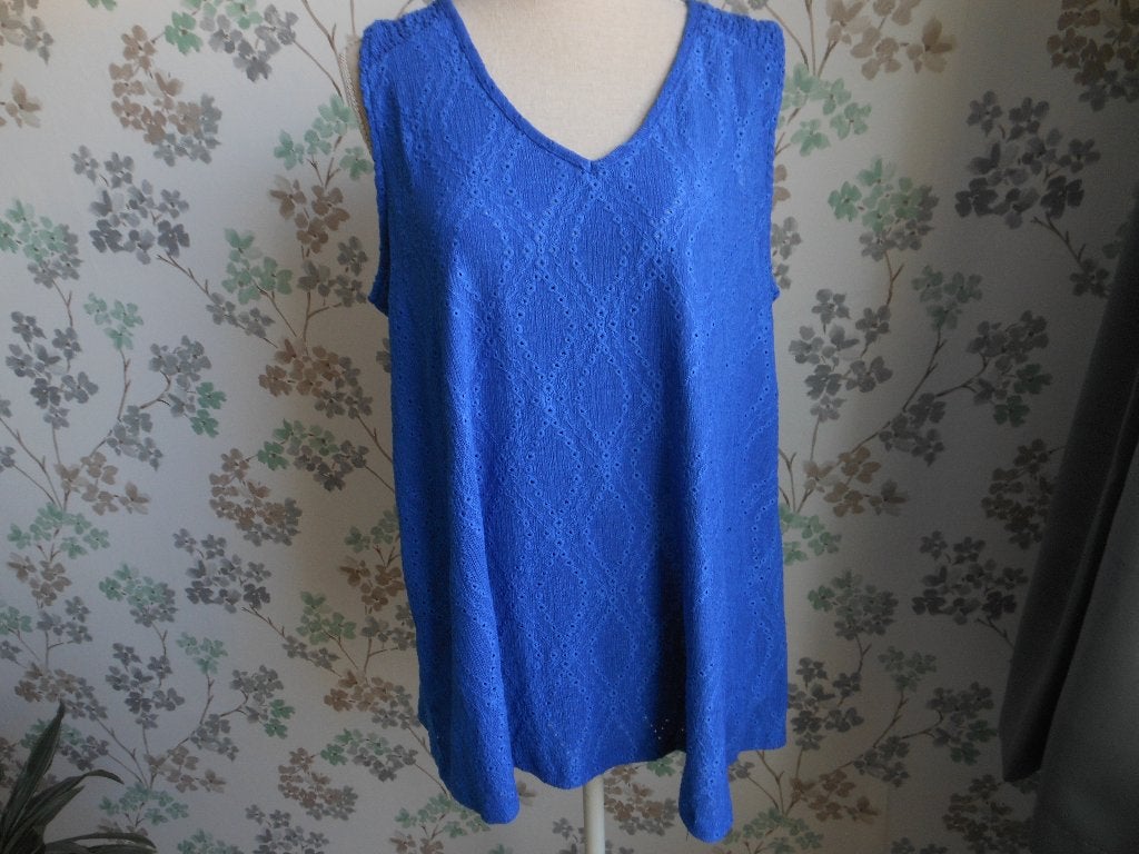 Soepel Kobalt blauw tuniek van MS MODE, Ophalen of Verzenden, Zo goed als nieuw, Maat 38/40 (M), Blauw
