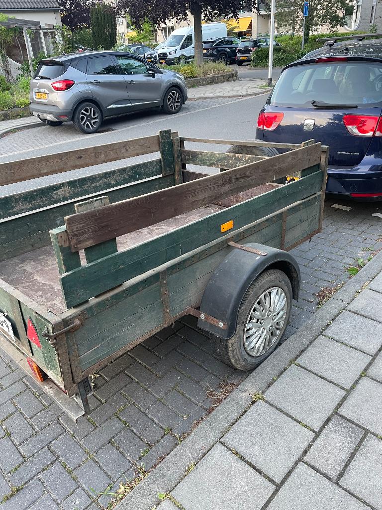 Aanhanger 200x140cm, Auto diversen, Aanhangers en Bagagewagens, Ophalen of Verzenden, Gebruikt