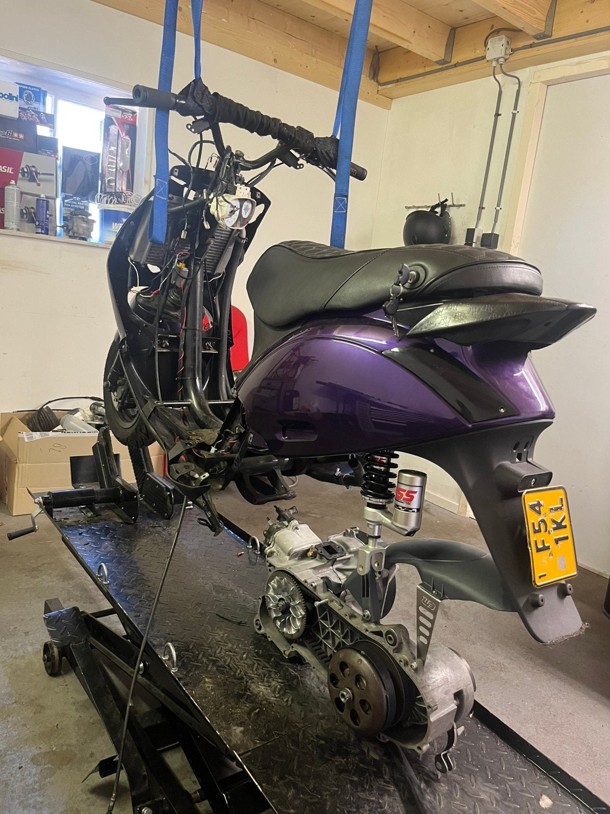 172cc stage 2 blok, Fietsen en Brommers, Scooters | Piaggio, Zo goed als nieuw, Overige modellen, Benzine, Ophalen