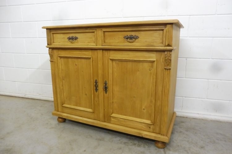 Grenen ladekast Grenen Commode dressoir landelijke stijl, Huis en Inrichting, Kasten | Ladekasten, 100 tot 150 cm, Ophalen of Verzenden