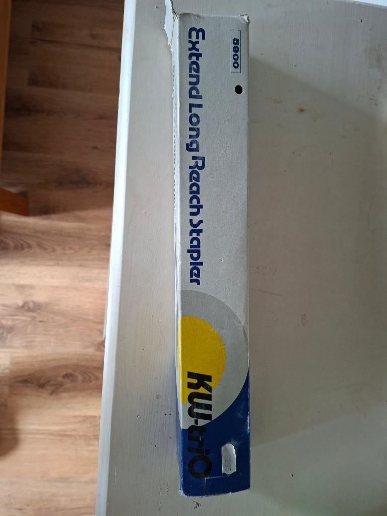 Lange nietmachine, Ophalen, Zo goed als nieuw