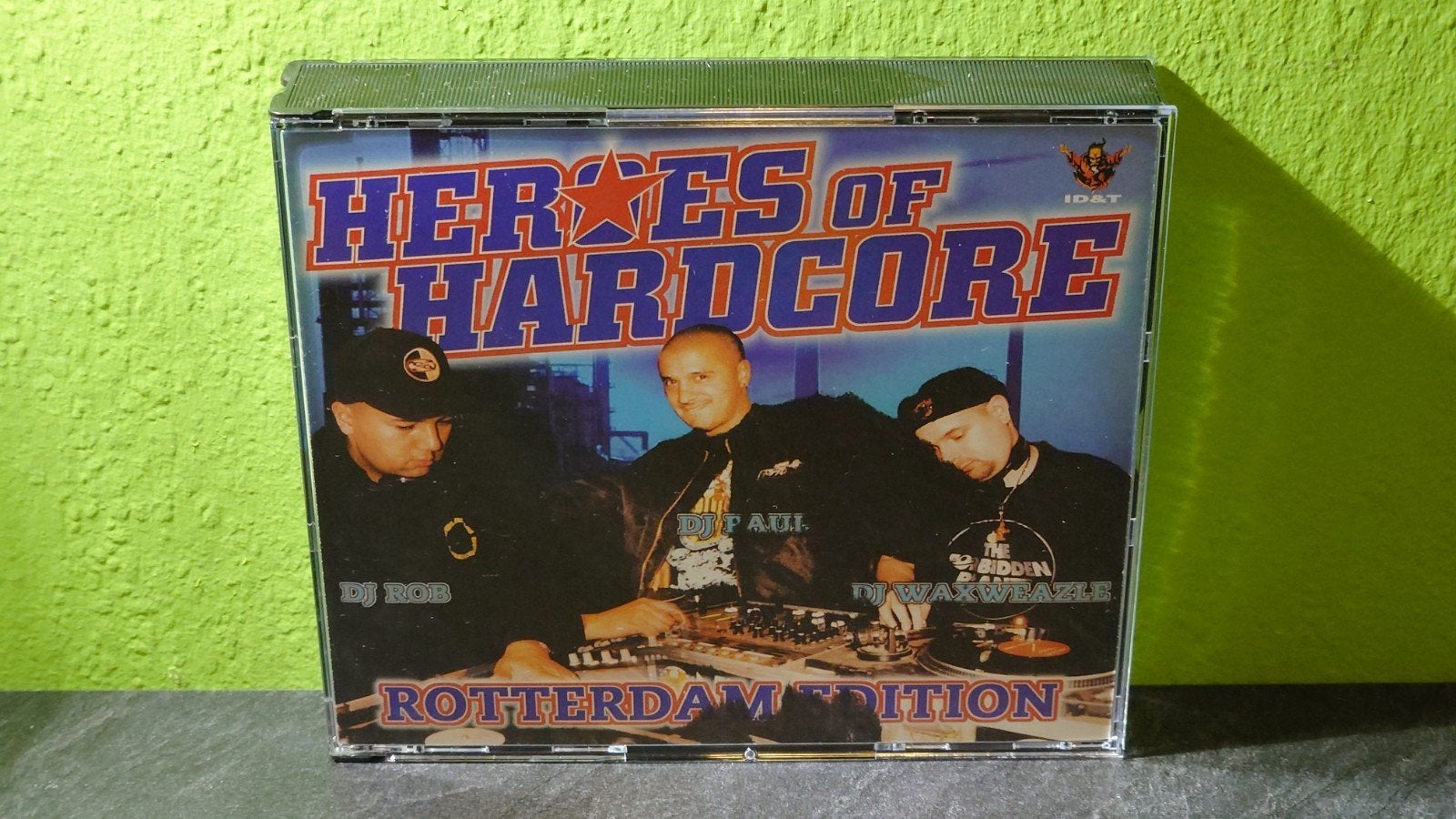 Heroes of Hardcore - Rotterdam Edition DJ Rob Paul Waxweazle, Gebruikt, Hardcore, Ophalen of Verzenden, Inclusief boekje