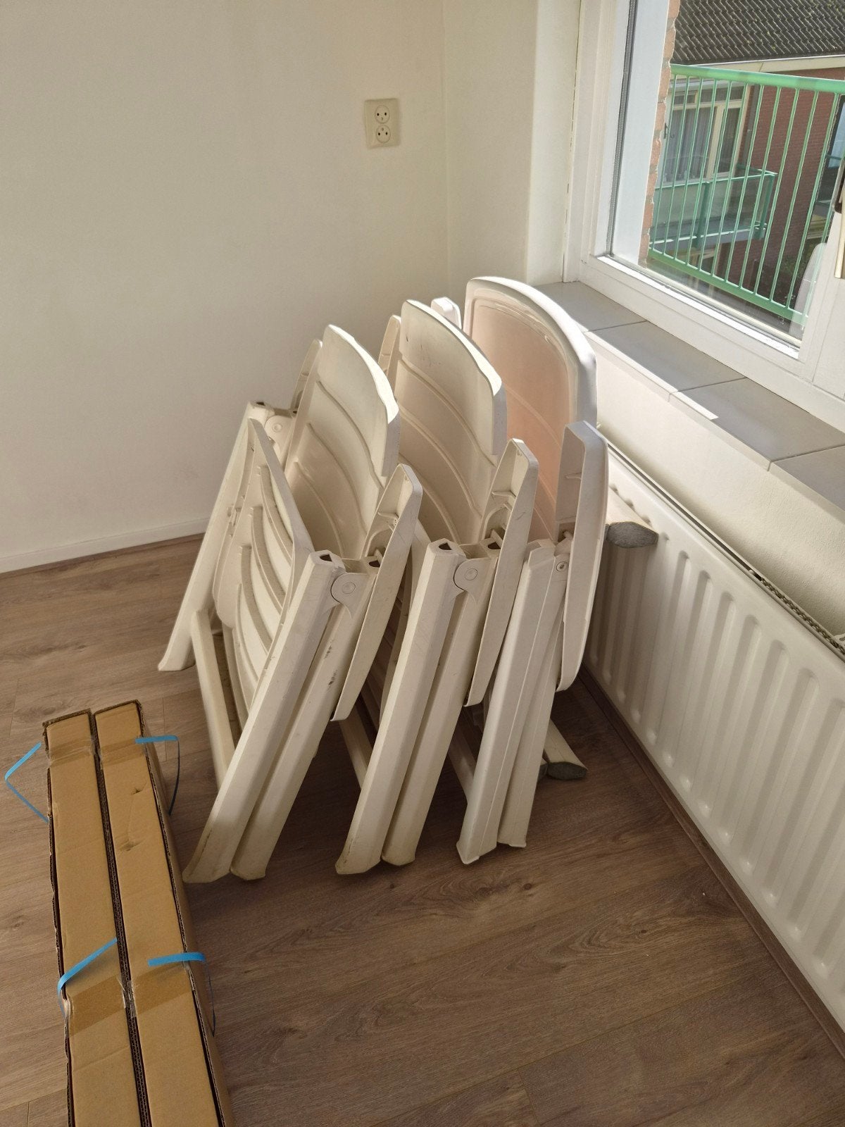4 stoelen, Huis en Inrichting, Ophalen, Gebruikt