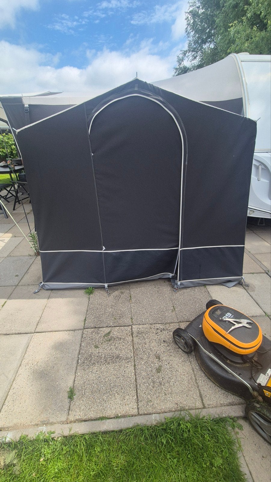Dorema Uitbouw Deluxe - Extra Ruimte voor Voortent, Ophalen of Verzenden, Gebruikt