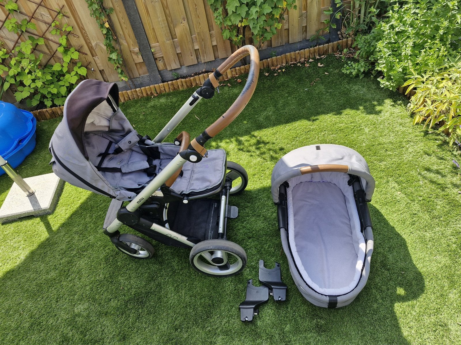 Mutsy evo urban nomad wandelwagen compleet met ligbak+zitje, Kinderen en Baby's, Kinderwagens en Combinaties, Ophalen, Gebruikt
