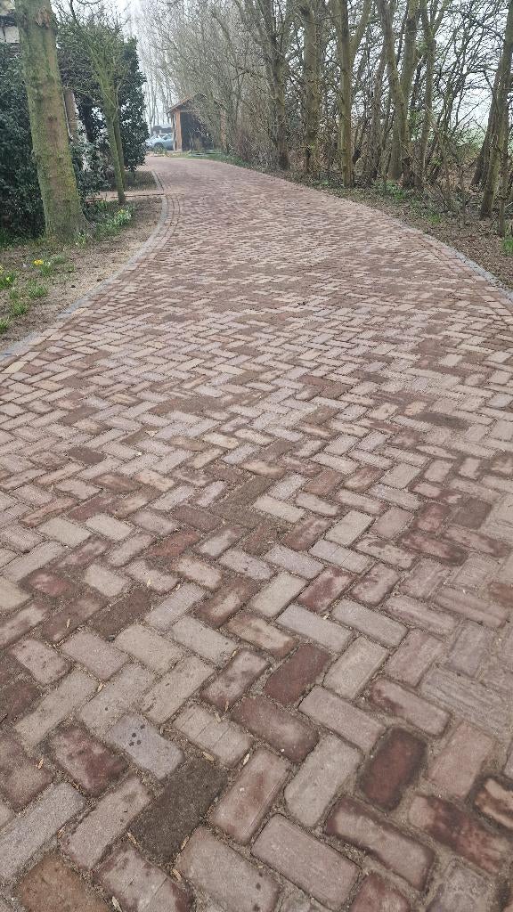 Oudhollands bonte gebakken 10 duimers aanbieding, Tuin en Terras, Ophalen, Overige materialen, Gebruikt, Klinkers