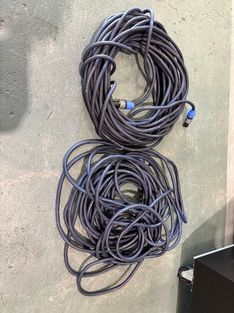 Te koop Hele set SPC-240 OFC Speaker Kabel 2x4MM - 2x1.5MM, Ophalen of Verzenden, Gebruikt, Apparatuur