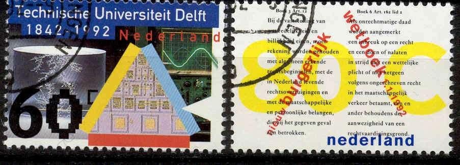 Nederland  1515 - 1516  gestempeld, Ophalen of Verzenden, Gestempeld
