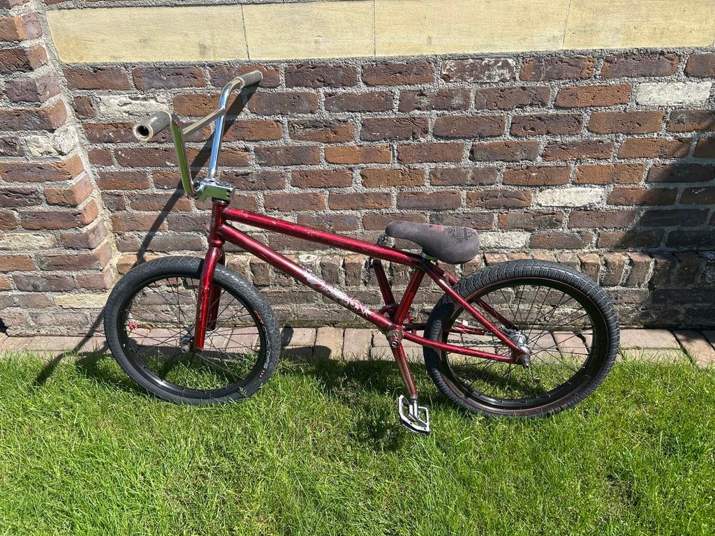 BMX fiets WTP Rood - Goede Staat, Gebruikt, Staal, Velgrem, Stuur 360° draaibaar