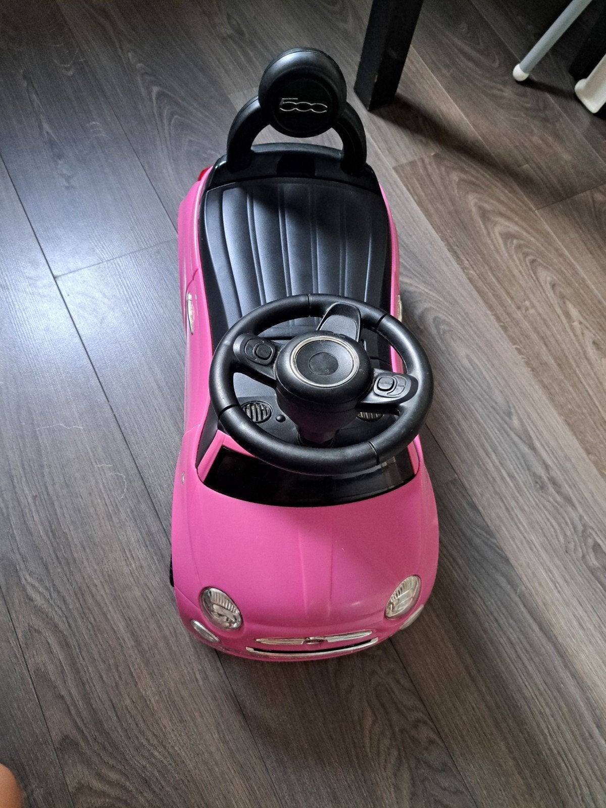 Fiat loopauto met toeter en muziekjes, Ophalen of Verzenden, Gebruikt, Loopvoertuig