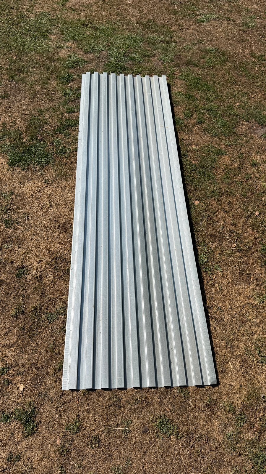 Zwaluwstaartplaat 220x60 cm., Doe-het-zelf en Verbouw, Metalen, Ophalen, Nieuw