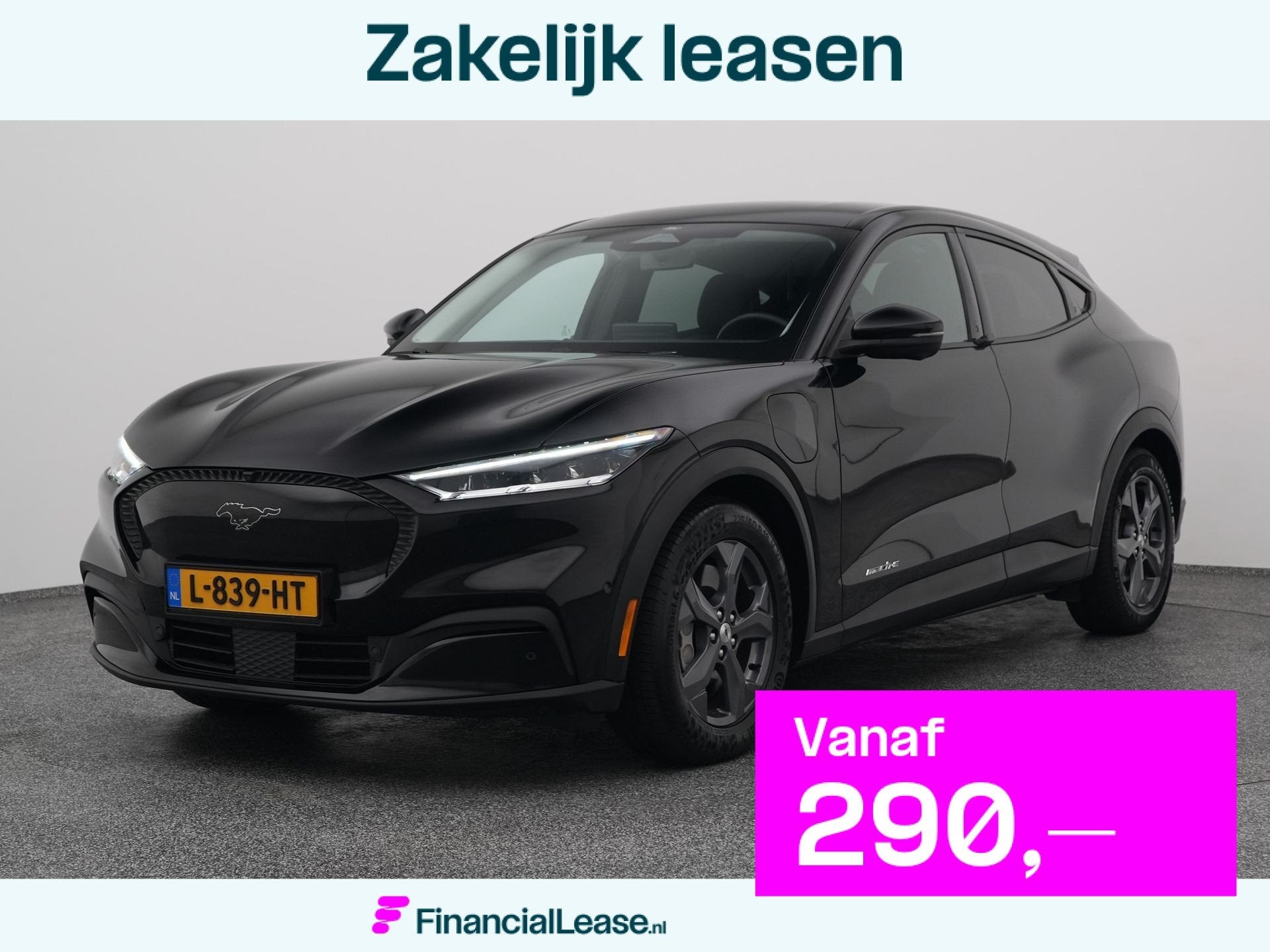 Ford Mustang Mach-E RWD 75 kWh | 360 | ADAPTIVE | B&O | ST, Automaat, Achterwielaandrijving, Gebruikt, Met garantie (alle)