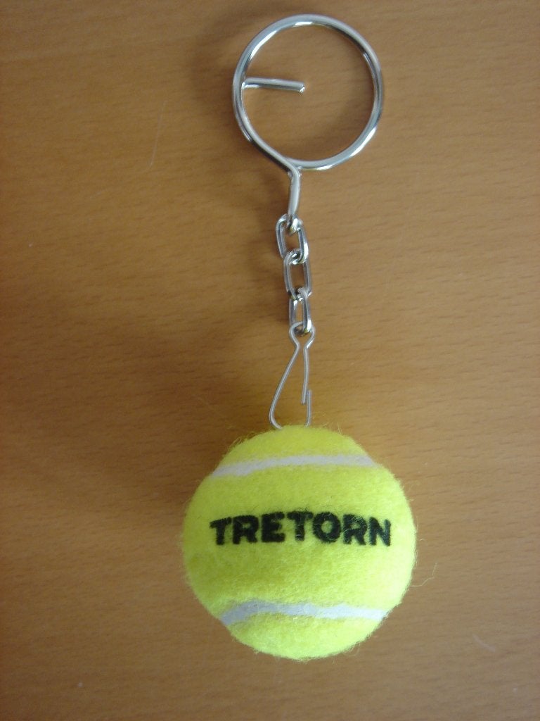 Sleutelhanger Treton tennisbal, Ophalen of Verzenden, Nieuw, Sport