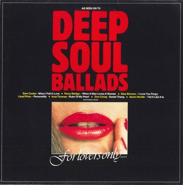 LP - Deep Soul Ballads, Cd's en Dvd's, Inclusief binnenhoes, Ophalen of Verzenden, Zo goed als nieuw