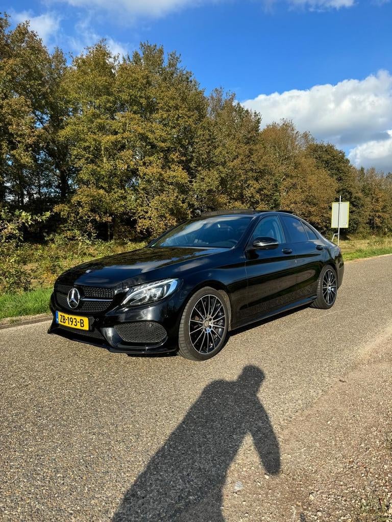 Mercedes-Benz C-Klasse 250 CDI AMG Line, Auto's, Mercedes-Benz, Automaat, Achterwielaandrijving, 1800 kg, 4 cilinders