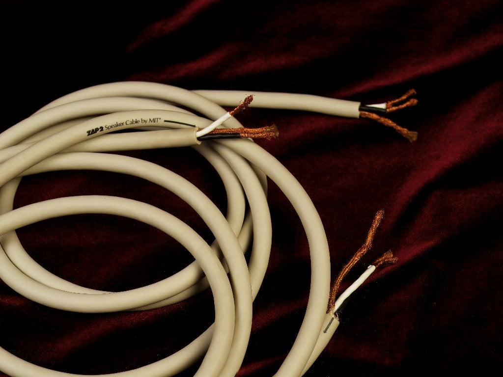 MIT Zap 2 luidsprekerkabel 2 x 1.8 m, Ophalen of Verzenden, Gebruikt, Minder dan 2 meter, Luidsprekerkabel