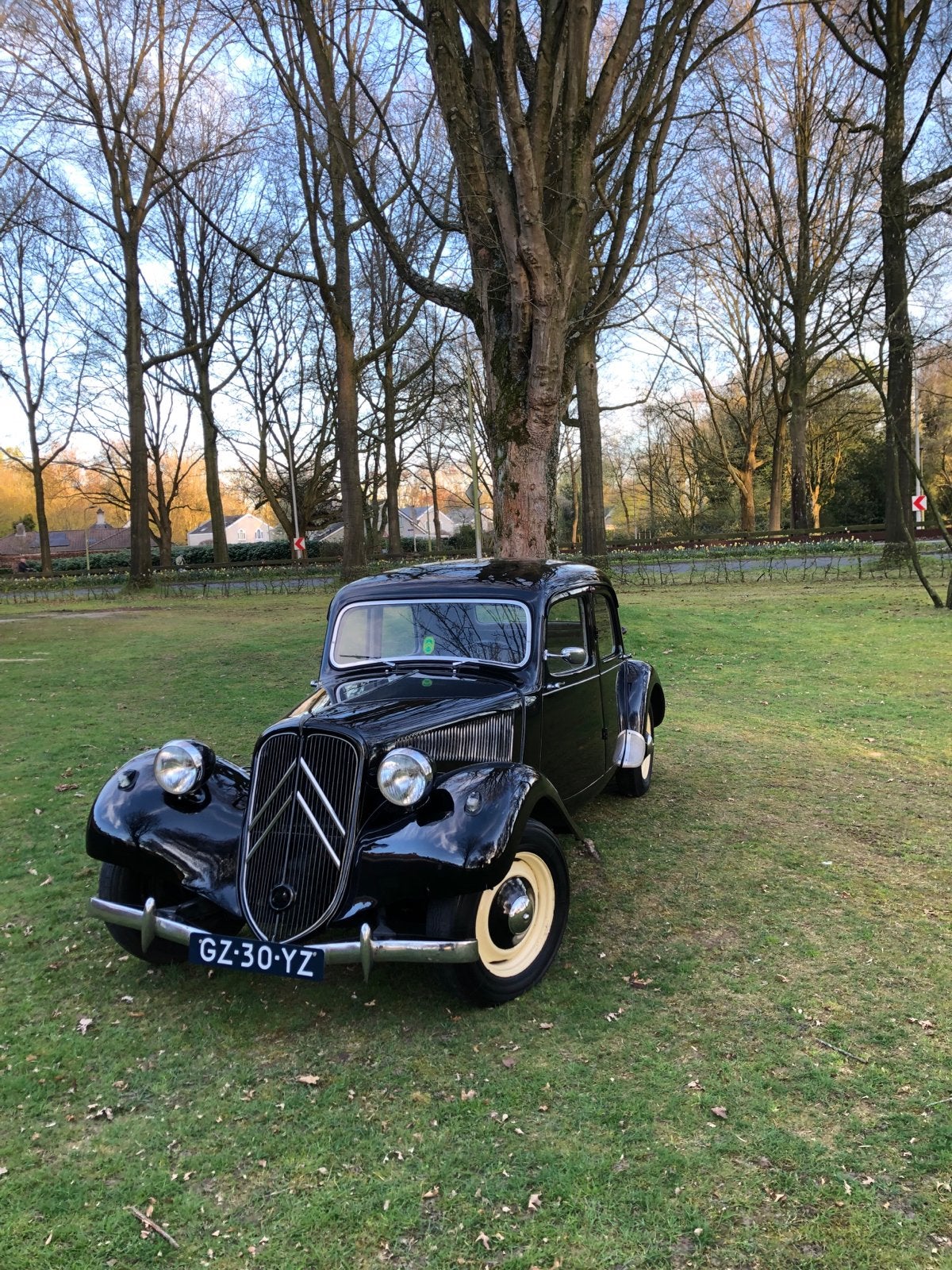 Citroën Traction Avant. 1954 Zwart, foto 3
