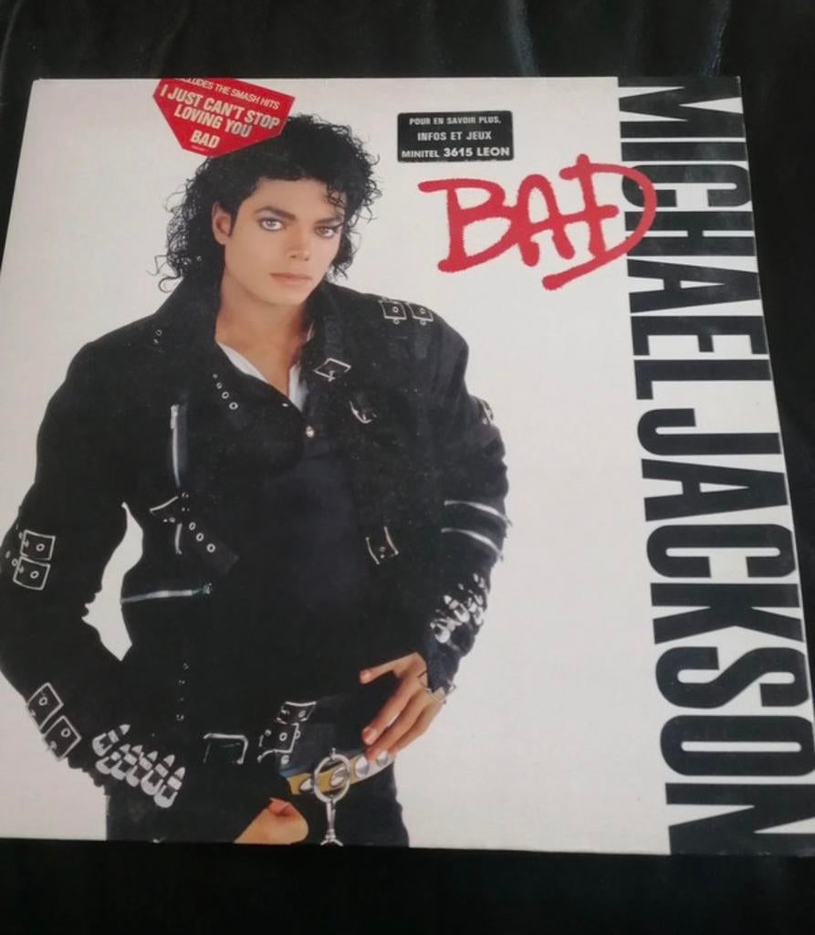 Michael Jackson - Bad vinyl, Ophalen of Verzenden, Zo goed als nieuw, Overige formaten